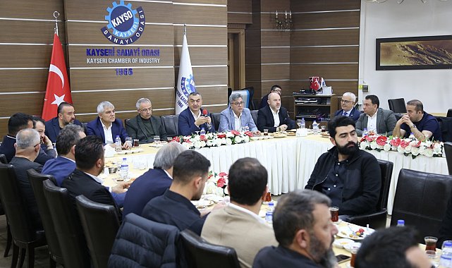 KAYSO'da İstişare Toplantısı ve Üyelik Belgesi Takdim Töreni gerçekleştirildi