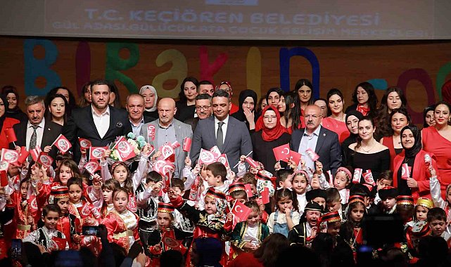 Keçiören'de 23 Nisan coşkusu erken başladı