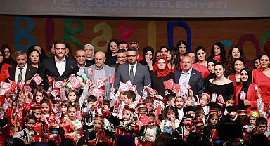 Keçiören'de 23 Nisan coşkusu erken başladı