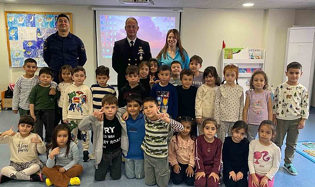 Kemer'de minikler öğrencilere denizlerin önemi anlatıldı