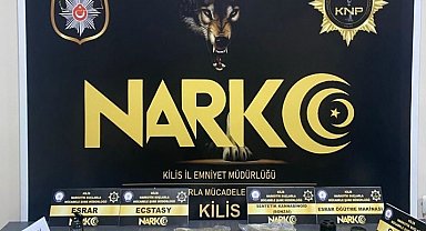 Kilis'te uyuşturucu operasyonu: 2 tutuklama