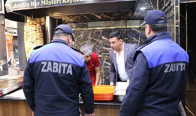 Kilis'te zabıta ekiplerinden dönercilerde hijyen denetimi