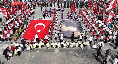 Kırıkkale'de 23 Nisan coşkuyla kutlandı