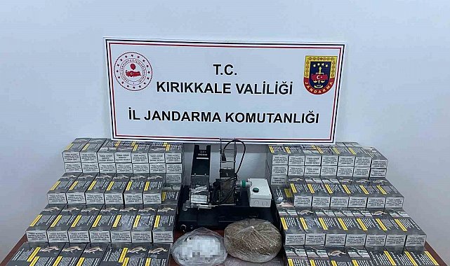 Kırıkkale'de binlerce makaron ele geçirildi