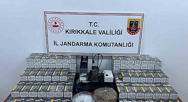 Kırıkkale'de binlerce makaron ele geçirildi