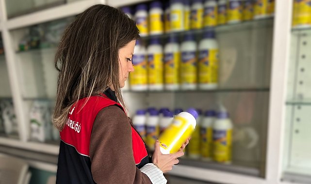 Kırklareli'nde bitki koruma ürünü satışı yapan bayileri denetlendi