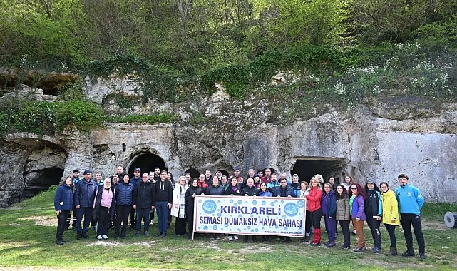 Kırklareli'nde "Sağlık Rotası Doğa Yürüyüşü" yapıldı