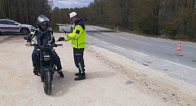 Kırklareli'nde trafik denetimi: 470 sürücüye işlem yapıldı