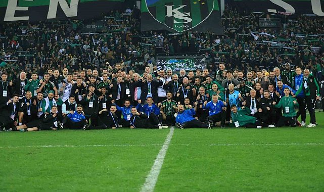 Kocaelispor 16 yıl sonra Süper Lig'de