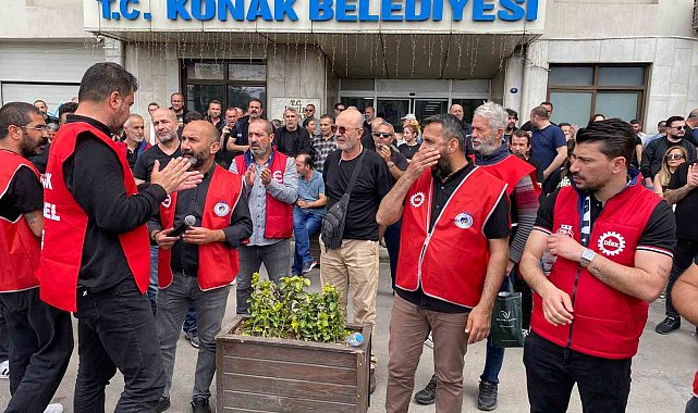 Konak Belediyesi işçilerinin maaş krizi devam ediyor