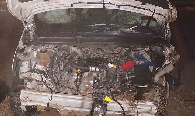 Kontrolden çıkan otomobil takla attı: 1 yaralı