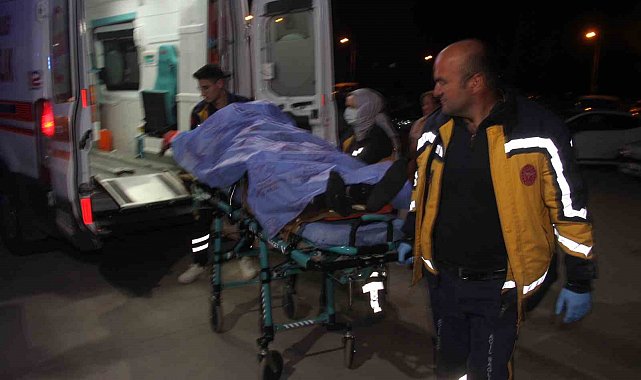 Konya'da ineğin teptiği şahıs hastanelik oldu