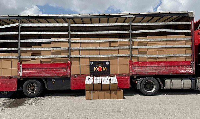 Konya'da kaçak silah ve makaron operasyonu: 3 gözaltı