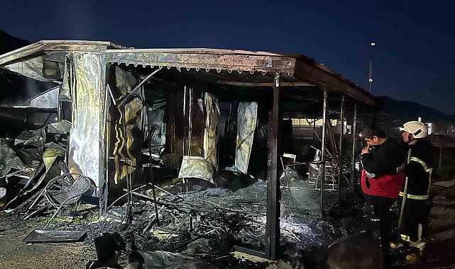 Konya'dan Burdur'a gelip iş yerini kundakladılar, kaçarken yakalanıp tutuklandılar