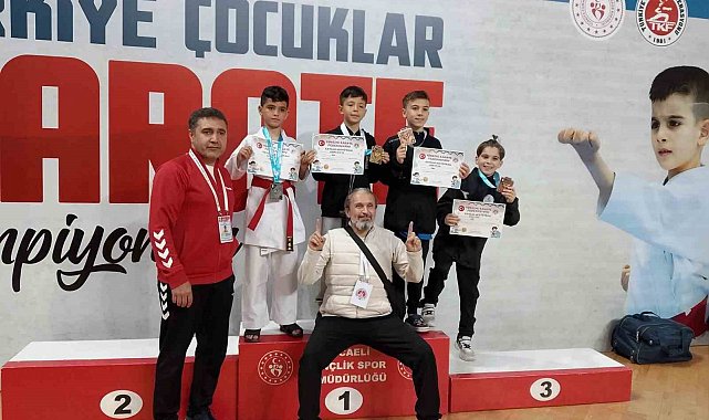 Körfezli 2 minik karateci Balkan şampiyonasına vize aldı