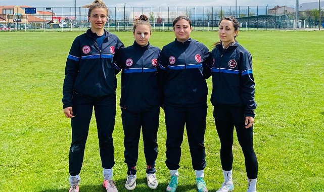 Körfezli kadın sporcular milli takım kampında
