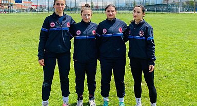 Körfezli kadın sporcular milli takım kampında
