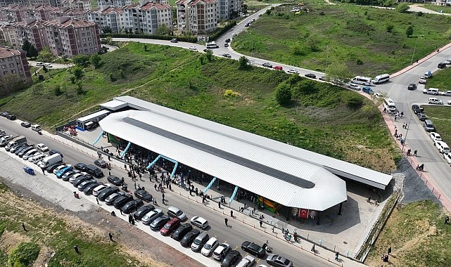 Korucuk'ta Kapalı Pazaryeri hizmete açıldı