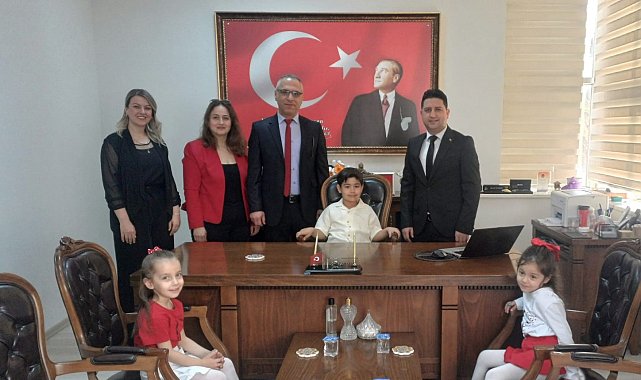 Köşk'te makamlar çocuklara emanet edildi