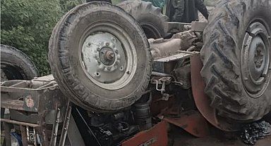 Kullandığı traktörün altında kalan kadın hayatını kaybetti