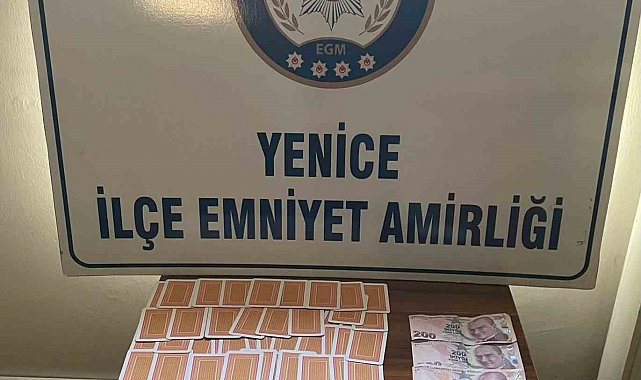 Kumar oynarken yakalanan 5 kişiye 46 bin 235 TL para cezası