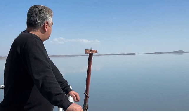 Kuruyan Urmiye Gölü yeniden eski ihtişamına kavuşuyor