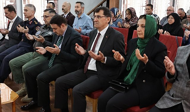 Kütahya'da şehit ve gaziler için mevlit programı