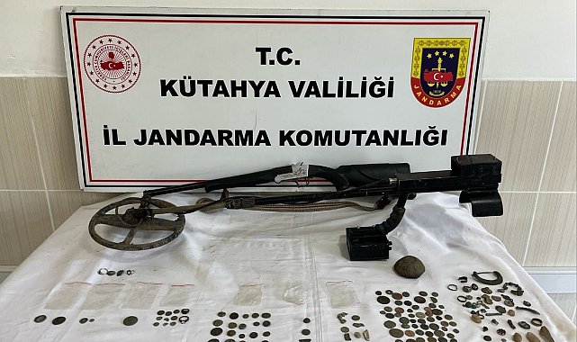 Kütahya'da tarihi eser operasyonu