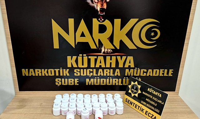 Kütahya'da uyuşturucudan 2 tutuklama