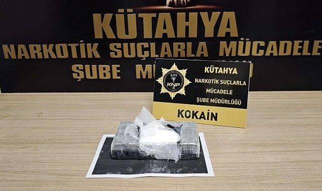 Kütahya'da uyuşturucuyla yakalanan şüpheli tutuklandı