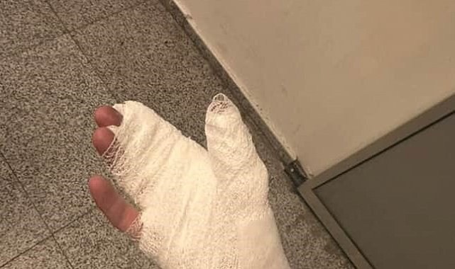 Kutlamalar meşale yanığıyla bitti