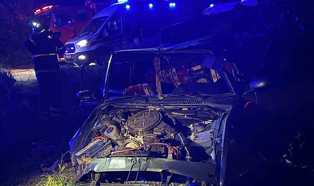 Lüleburgaz'da trafik kazasında iki kişi ağır yaralandı