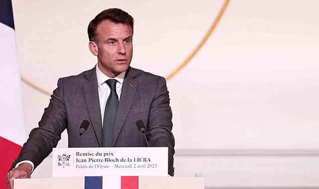 Macron: "Haziran ayında Filistin devletini resmen tanıyabiliriz"