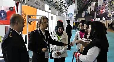 Malatya polis akademisi standına yoğun ilgi