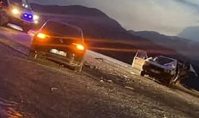 Malatya'da iki otomobil çarpıştı: 1 ölü, 3 yaralı