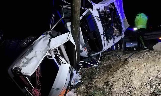 Malatya'da otomobil aydınlatma direğine çarptı: 1 ölü, 2 yaralı