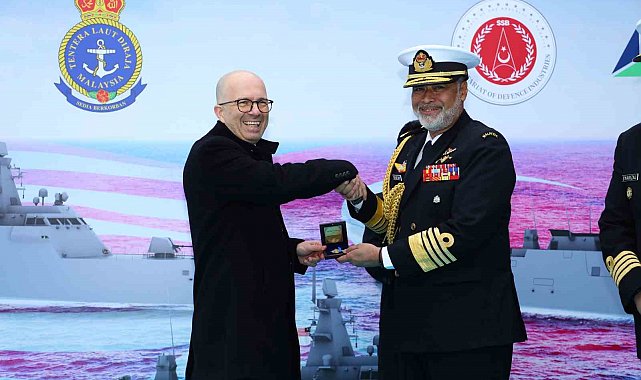 Malezya Korvet Projesi'nde blok kızağa koyma töreni gerçekleştirildi