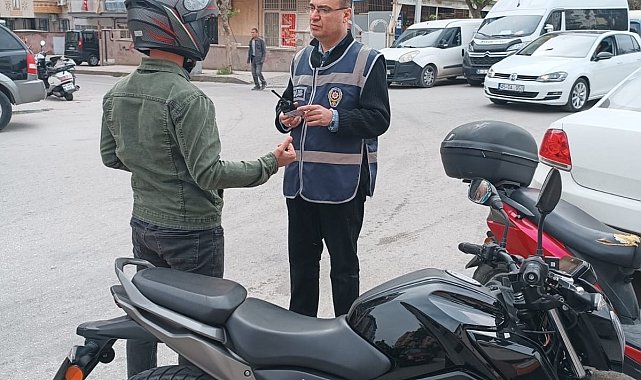 Manisa'da 33 motosiklet trafikten men edildi