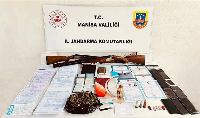 Manisa'da 'Çakallar' ve 'Tokuçlar' suç örgütlerine operasyon