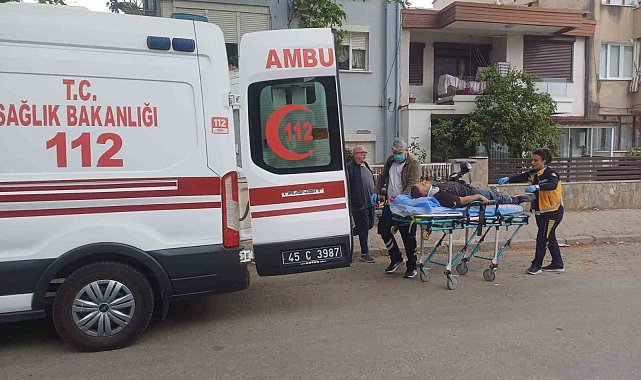 Manisa'da iskeleden düşen işçi ölümden döndü