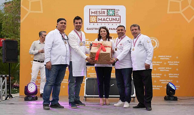 Manisa'da Mesir Macunlu yemekler yarıştı