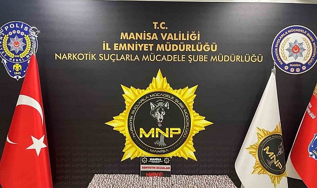 Manisa'da uyuşturucu satıcılarına darbe: Binlerce uyuşturucu hap ele geçirildi