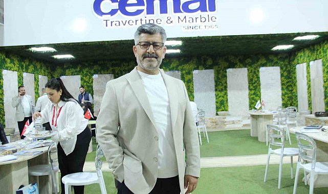 Marble İzmir'in gözdesi CEMAR standına yoğun ilgi