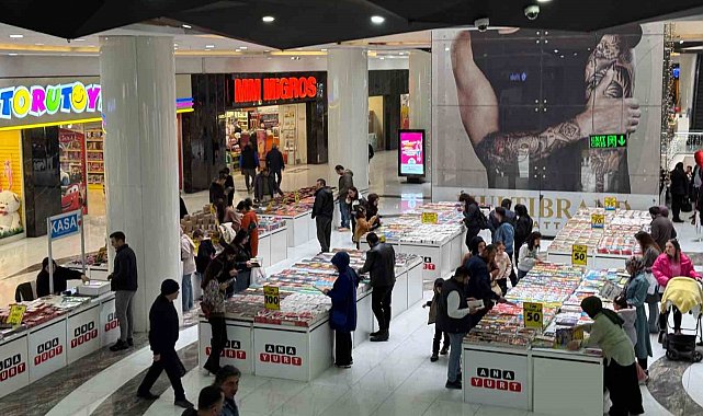 Mardian Mall'da kitap fuarı ziyaretçilerini bekliyor