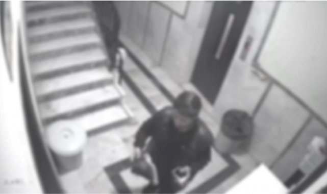 Mardin'de apartmana giren hırsız ayakkabı çaldı