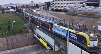 Marmaray hattında araçların yolculuğu görüntülendi