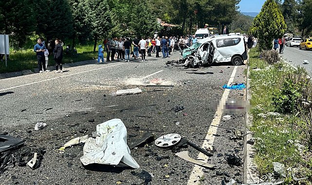 Marmaris'te karayolu savaş alanına döndü: 1 ölü, 4 yaralı