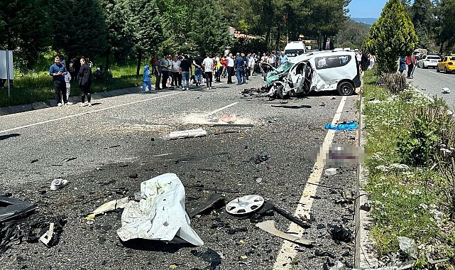 Marmaris'teki kazada ölü sayısı 2'ye yükseldi