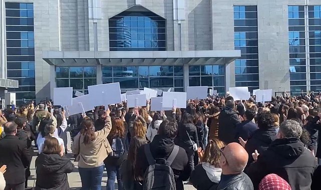 Mattia Ahmet için yüzlerce kişi Kartal Adliyesi'ne akın etti