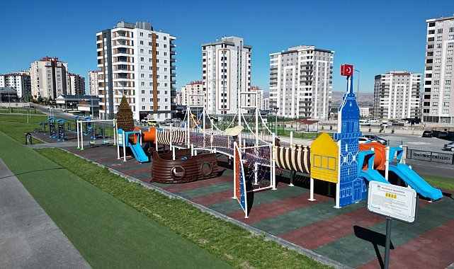Melikgazi Belediyesi, 5,5 yıl içinde 300 parkı hizmete kazandırdı